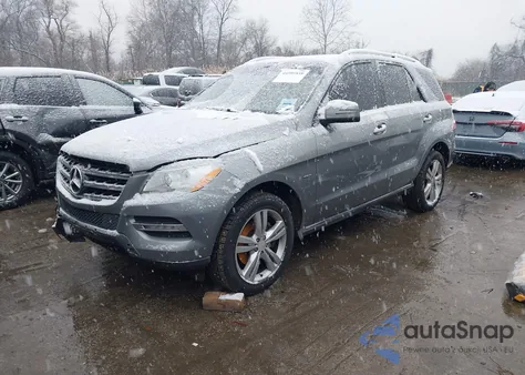 2012 Mercedes-Benz Ml 350 4Matic from USA, damaged, VIN 4JGDA5HB3CA016463